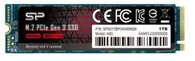 Silicon Power M.2 2280 A80 1TB / Interní SSD / 2.5 / PCIe Gen 3x4 / čtení:3400MBs / zápis:3000MBs (SP001TBP34A80M28)