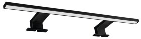 AQUALINE - SERAPA LED svítidlo, 9W, 230V, 600x40x100, IP44, hliník, černá mat SA148B