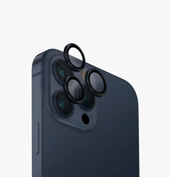 Uniq Optix hliníkové ochranné sklo na čočku fotoaparátu pro Appple iPhone 15 Pro Max Deep navy (Dark blue) (8886463686249)