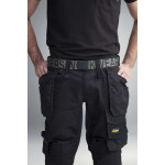 Opasek s nápisem Snickers Workwear černý