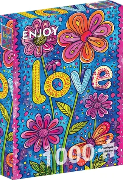 ENJOY Puzzle Květinová láska