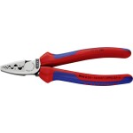 KNIPEX - kleště lisovací - 230mm - čtyřtrnové, stočené kontakty Harting; Ilme; Phoenix; Amphenol; Walther; HTS;Contact; Weidmüller 0.14-6mm², v plastovém kufříku s pěnovou vložkou (975265)