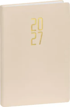 NOTIQUE Denní diář Ponza 2027 béžový / Diář / 15 × 21 cm / denní / A5