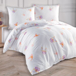 Saténové povlečení Flutter Velikost: 140x200 + 70x90 cm