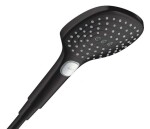 HANSGROHE - Raindance Select E Sprchová hlavice, 3 proudy, EcoSmart, matná černá 28728670
