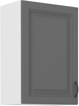 Horní skříňka Stilo 50 G-72 1F Barva korpusu: Bílá, Barva dvířek: Dust Grey