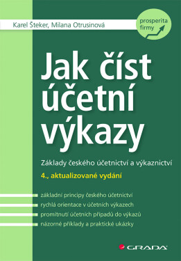 Jak číst účetní výkazy - Milana Otrusinová
