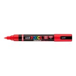 Uni Posca PC-5BR 1-4 mm štětcový hrot červená 15