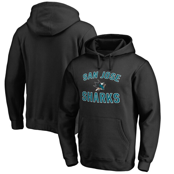 Fanatics Pánská Mikina San Jose Sharks Victory Arch Pullover Hoodie Velikost: L