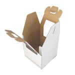 Cake star dortová krabice bílá s úchytem (25,4 x 25,4 x 30,5 cm)