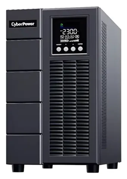 CyberPower MainStream OnLine 3000VA/2700W / Záložní zdroj UPS / Tower / On-Line / LCD displej / USB (OLS3000EA-DE)