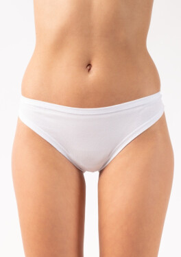 Bavlněná tanga Lovelygirl 1658 Bílá L
