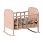 Maileg Kolébka pro myší miminko Maileg - Light Rose, růžová barva, kov