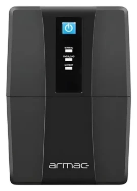 Armac Home Lite HL850E/LEDV2 černá / Záložní zdroj / Line-Interactive / 850 VA / 2x 230V / AVR (HL/850E/LED/V2)