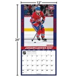 JF Turner Kalendář Montreal Canadiens NHL 2027 Wall Calendar