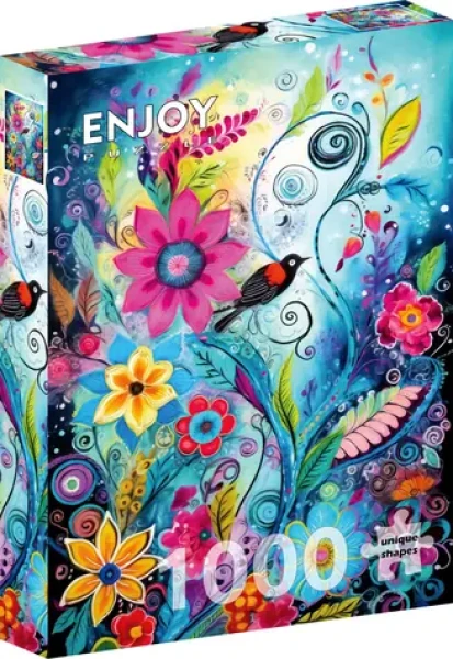 ENJOY Puzzle Vlhovec červenokřídlý