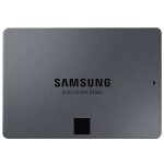 SAMSUNG 870 QVO 2TB / SSD / 2.5 SATA III / MLC / R: 560 MBps / W: 530 MBps / IOPS: 98K 88K / MTBF 1.5mh / 3y (MZ-77Q2T0BW)