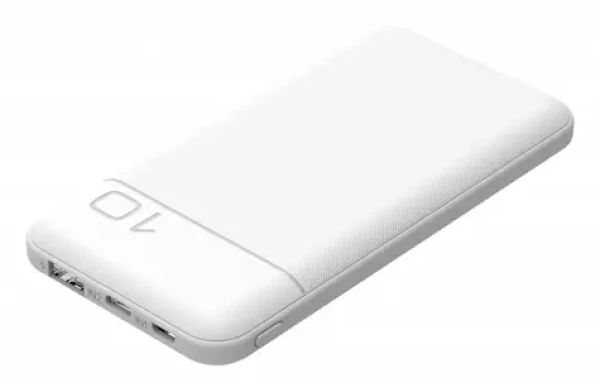 Powerbank PB10 bílá / Powerbanka / 10 000 mAh / Power Delivery 20 W / USB-C (IPB10)