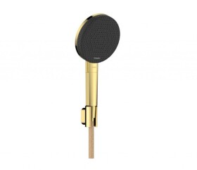 HANSGROHE - Raindance Alive Select S Set sprchové hlavice, držáku a hadice, 3 proudy, EcoSmart, leštěný vzhled zlata 24611990
