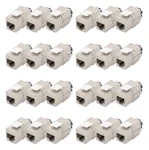 Digitus DN-93617-24 stříbrná / Keystone modul / Cat.6a / stíněný / 24 ks (DN-93617-24)