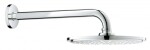 GROHE - Rainshower Hlavová sprcha Cosmopolitan, průměr 21 cm, sprchové rameno 29 cm, chrom 26052000