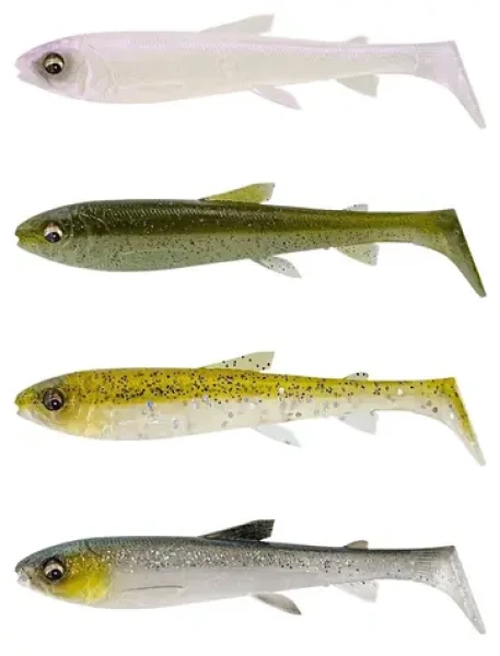 Savage Gear 3D Whitefish Shad Clear Water Mix / Gumová nástraha / 9 cm / 7 g / 4 ks (1644598)