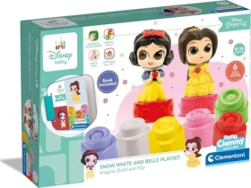 Clementoni Soft Clemmy Hrací sada s knížkou Disney princezny