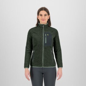 KARPOS Rocchetta Evo W Fleece, Green Bag/Woodl.Gray velikost: S