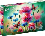 ENJOY Puzzle Motýlí zahrada