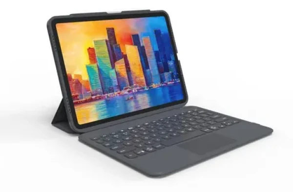 ZAGG Pro Keys+Trackpad černá, šedá / Klávesnice / Apple iPad 10.2" / podsvícená / EN layout (103407950)