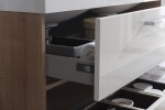 Mereo Bino, koupelnová skříňka s keramickým umyvadlem 81 cm, bílá CN661