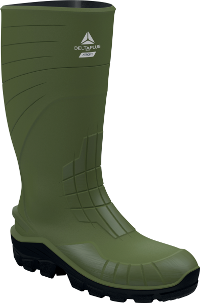 Pracovní holinky Delta Plus AEROBUILD S5 CI FO SR Velikost boty: 44, Zelená