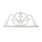 MIMI & LULA Dětská korunka Princess Tiara, stříbrná barva, kov