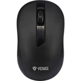 YENKEE Delhi černá / bezdrátová myš / USB / 1000 DPI / 3 tlačítka (8590669190188)
