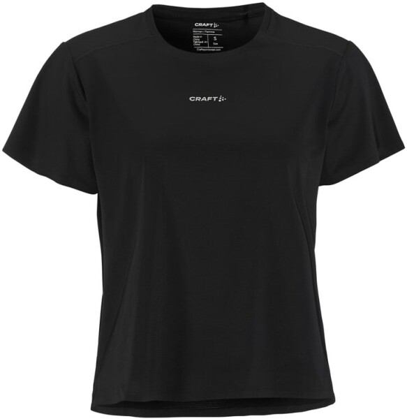 Běžecké tričko CRAFT Hypervent - černé Velikost textilu: XL