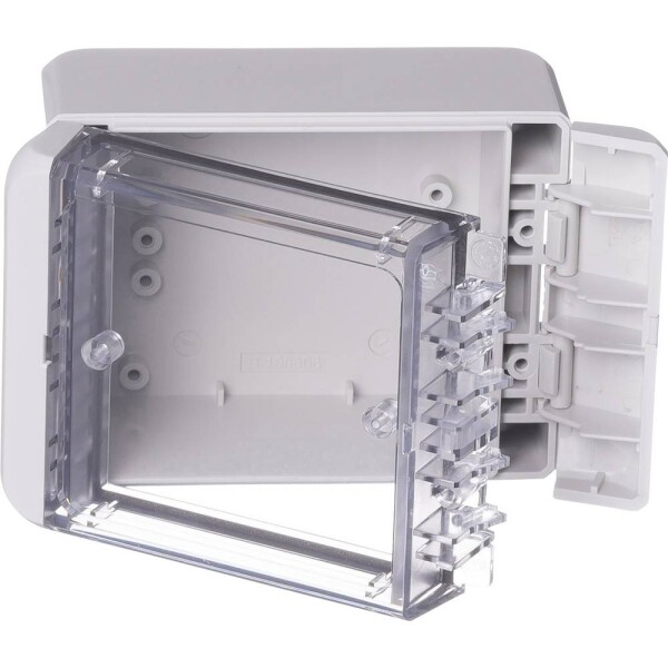 Bopla Bocube B 100806 PC-V0-G-7035 96022125 Venkovní kryt 80 x 113 x 60 Polykarbonát V0 šedobílá (RAL 7035) 1 ks