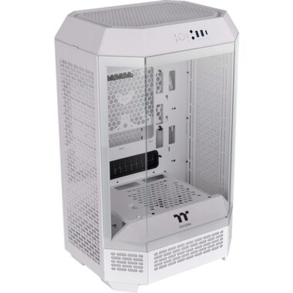 THERMALTAKE The Tower 300 bílá / micro ATX / 1x USB-C 3.2 / 2x USB-A 3.0 / bez zdroje / průhledná bočnice (CA-1Y4-00S6WN-00)