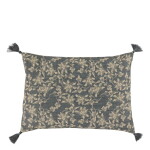Chic Antique Povlak na polštář Aix Small Leaf Pattern 35 × 50 cm, modrá barva, textil