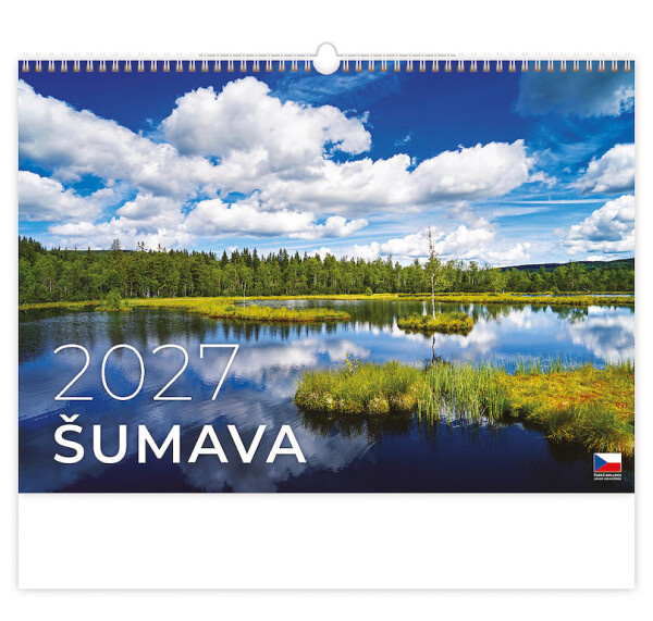 Nástěnný kalendář 2027 Helma Šumava