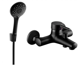 MEXEN/S - Lua R74 vanová baterie s příslušenstvím, černá 7283R74-70