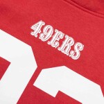Fanatics Pánská mikina San Francisco 49ers NFL Christian McCaffrey #23 Player Hoodie Velikost: XL