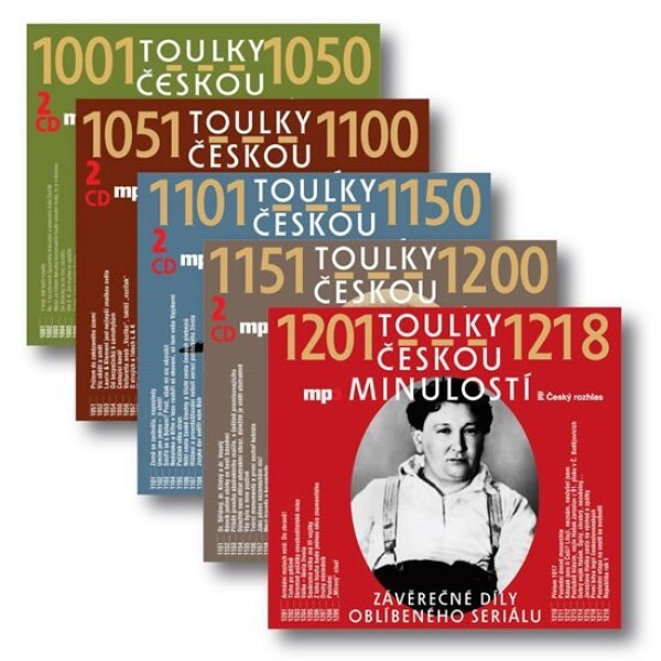 Toulky českou minulostí 1001-1218 - 5 CDmp3 - autorů kolektiv