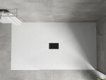 MEXEN/S - Hugo sprchová vanička SMC 170x100, bílá, krytka černá 42101017-B
