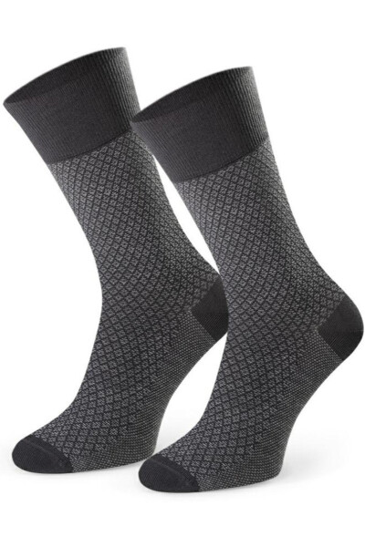 PÁNSKÉ PONOŽKY STEVEN 011- 01,02 GRAFIT 42-44