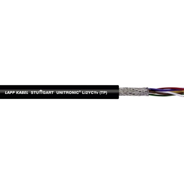 LAPP 31362/1000 datový kabel UNITRONIC® Li2YCYv (TP) 4 x 2 x 0.5 mm² černá 1000 m