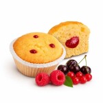 Dortisimo Bezlepkové muffiny s ovocnou náplní Piaceri Mediterranei 4 ks (200 g)