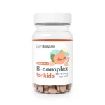 B-komplex, tablety na cucání pro děti - GymBeam (meruňka, 120 tab.) (63754-1-120tab-apricot)