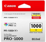 Canon PFI-1000Y, žlutá (0549C001) - originální kazeta