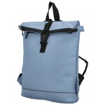Trendy dámský pogumovaný batoh Andree, světle modrá