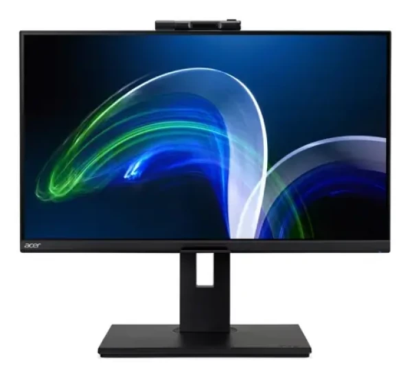 23,8" Acer B248YGbemiqprcuzx černá / Monitor / IPS / FHD / 120 Hz / 4 ms / USB-C PD 100 W / Pivot / webkamera (UM.QB8EE.G01)